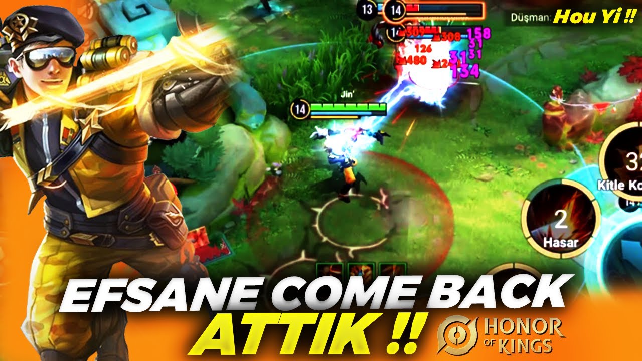 EFSANE GERİ DÖNÜŞ !! Hou Yi | Honor Of Kings