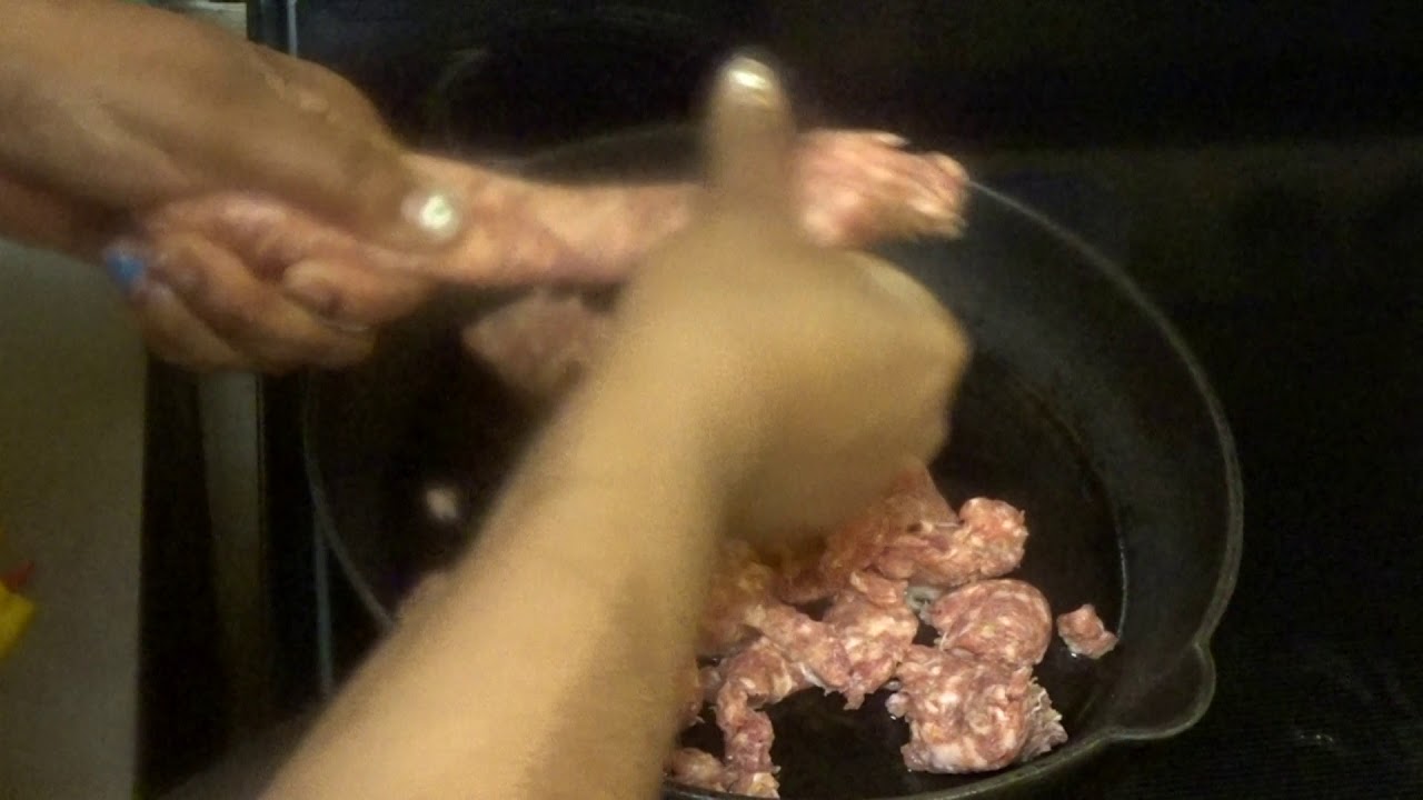 Skillet Italian Sausage & Eggs