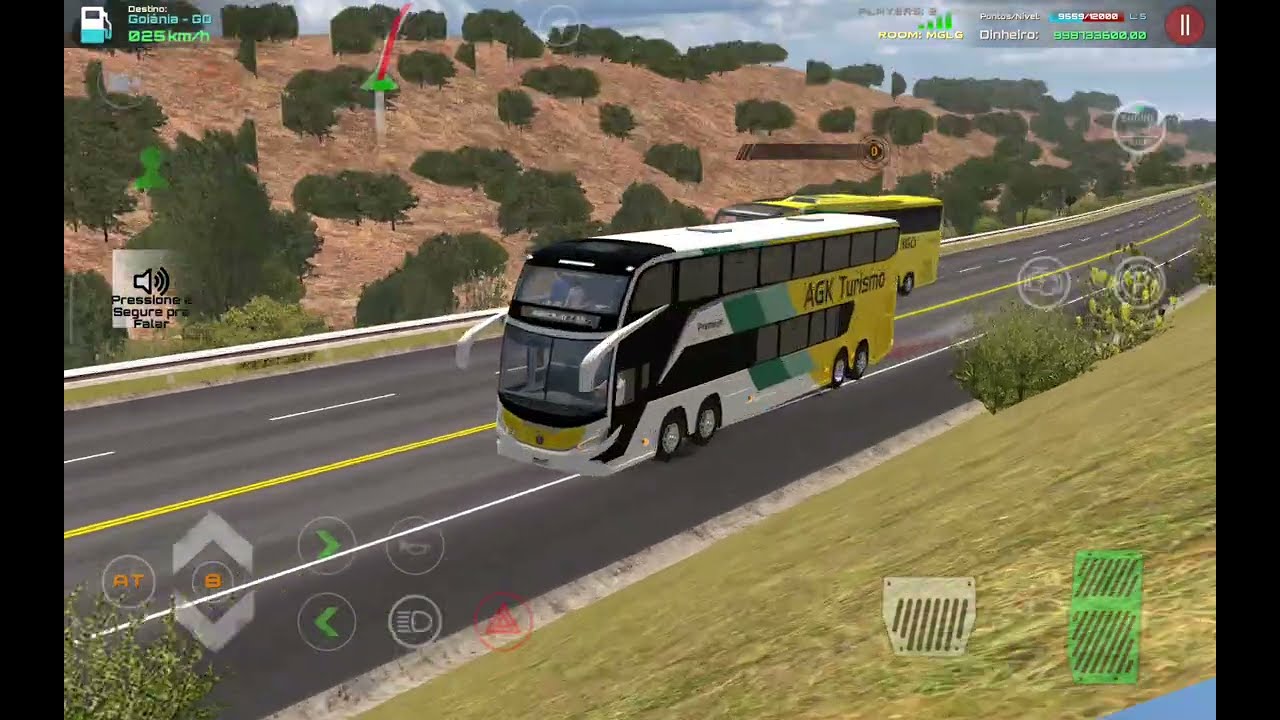 Viagem de Aracaju pra Goiânia no driver jobs online simulator com amigo@VIAGEM_VIRTUAL2.0 
