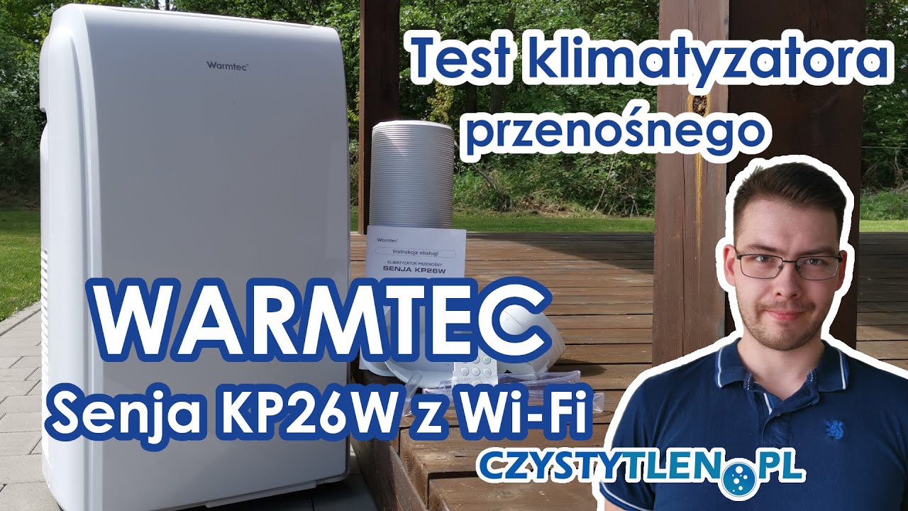🆃🅴🆂🆃 i recenzja klimatyzacji przenośnej - Warmtec Senja 🅺🅿2️⃣6️⃣🆆