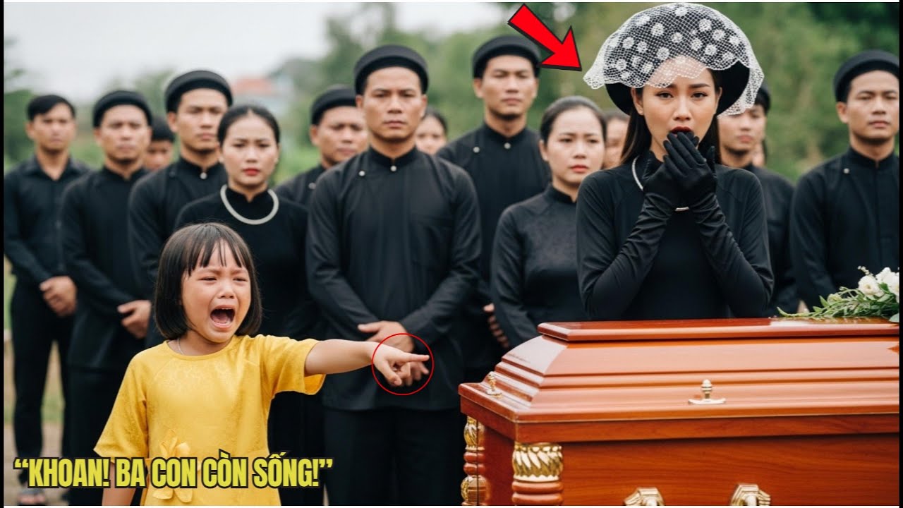 Khoan! Ba con còn sống , Tiếng Hét của Bé Gái 7 Tuổi Khiến Cả Nghĩa Trang Dừng Lại!