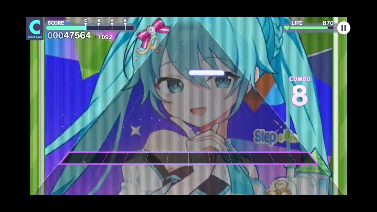 Playing pjsk