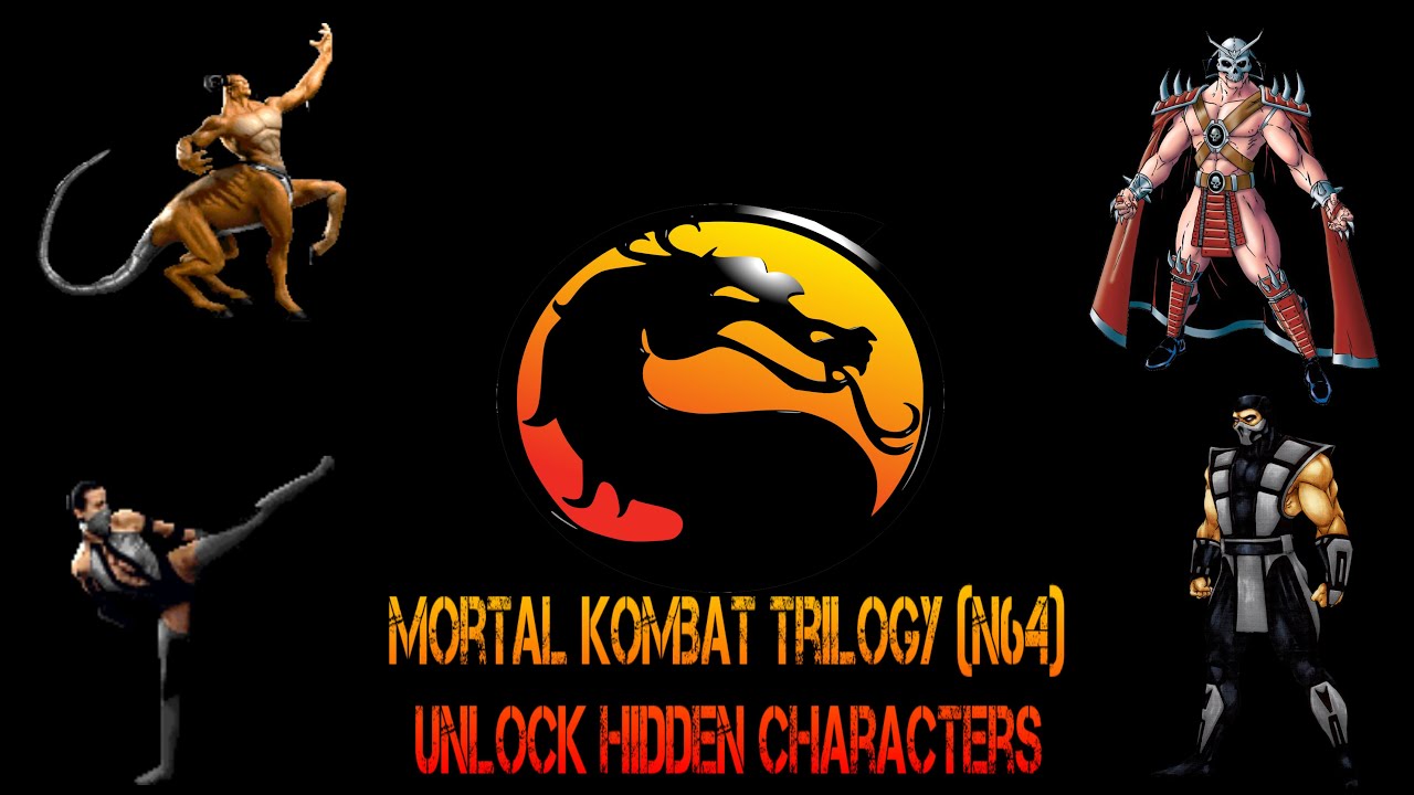 Mortal Kombat Trilogy N64 Unlock Hidden Characters