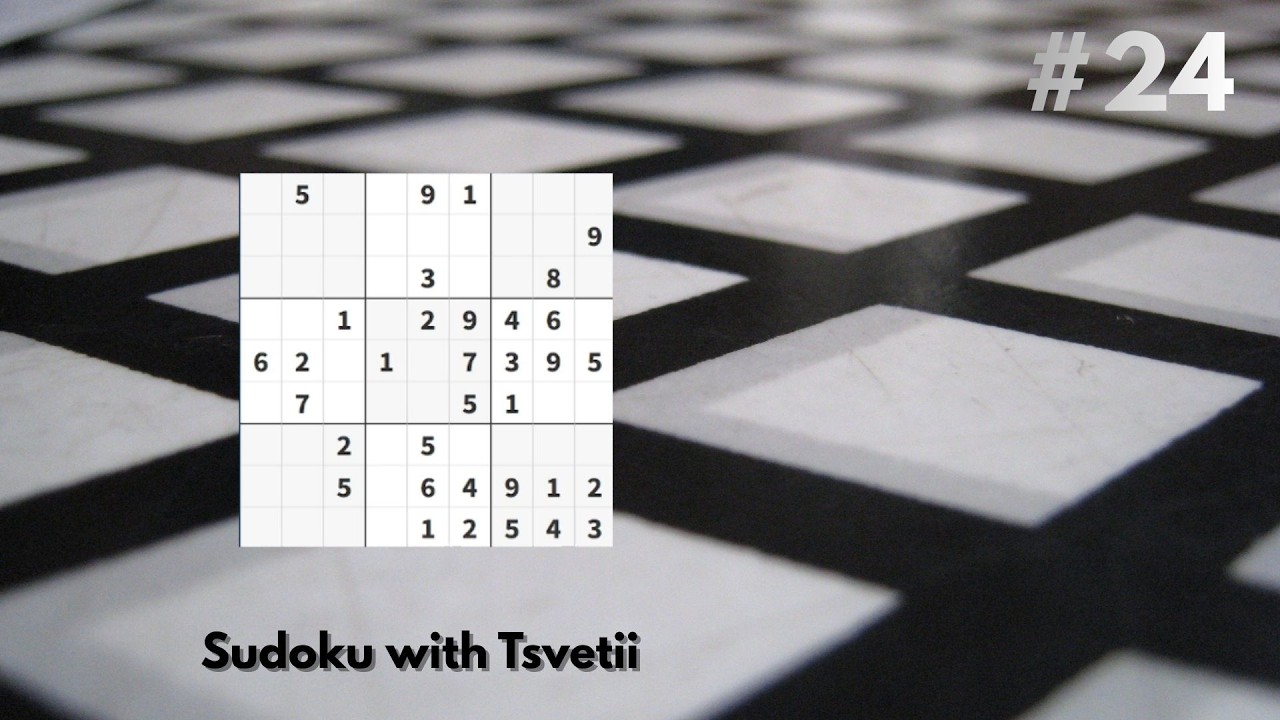 Sudoku with Tsvetii #24 | Medium Puzzle and Perseverance