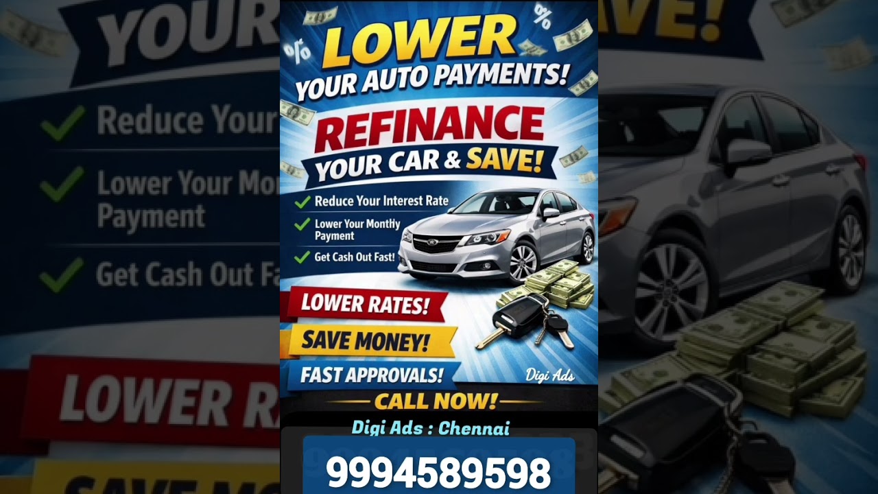 Refinance Your Car || Lower Rates || Fast Aproval