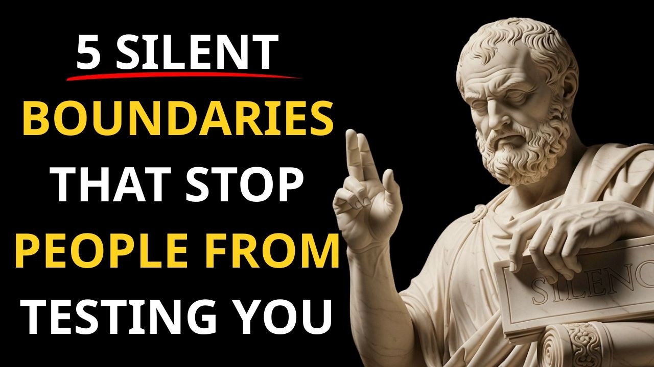5 Silent Boundaries That Stop People From Testing You | Stoicism