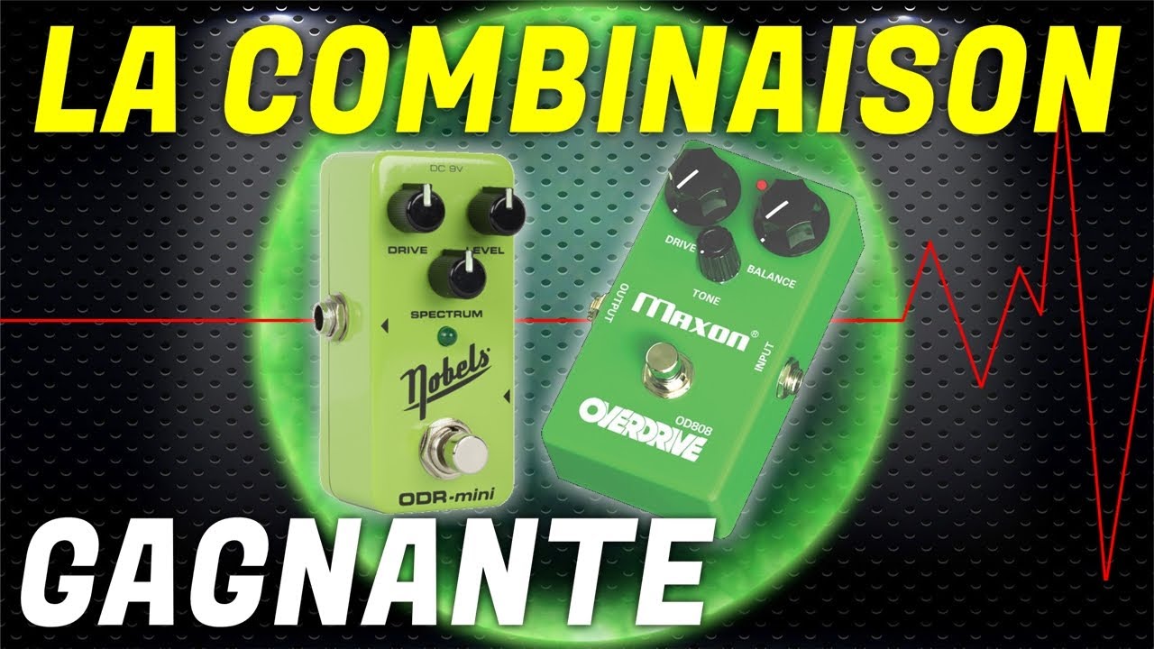 Ces 2 OVERDRIVES utilisés SIMULTANEMENT sont ULTRA COMPLEMENTAIRES [TUTO GUITARE]