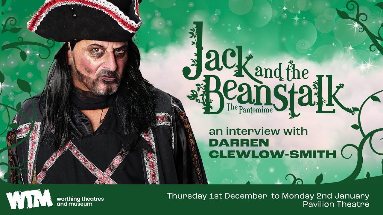 Darren Clewlow-Smith Interview || Jack and the Beanstalk: The Pantomime 2022 || Pavilion Theatre