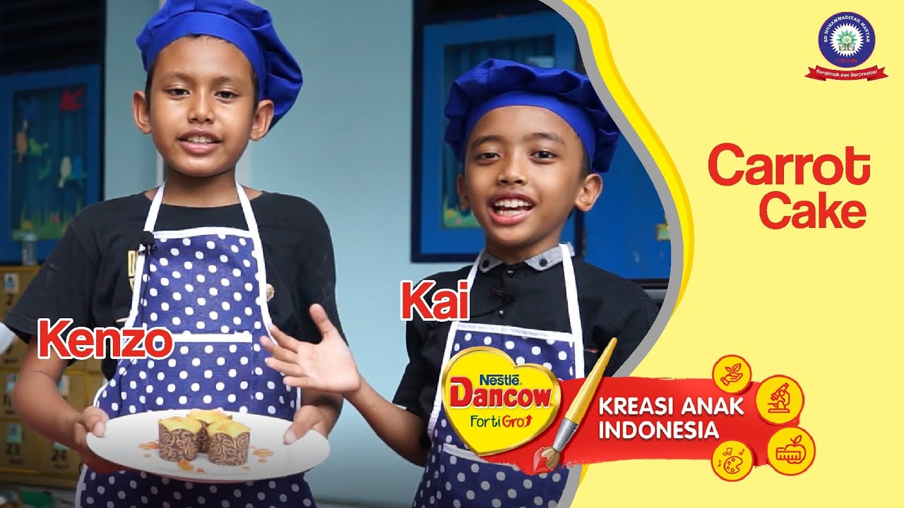#DKAI2021 - Nutrition - SDMM - Kenzo dan Kai - Carrot Cake