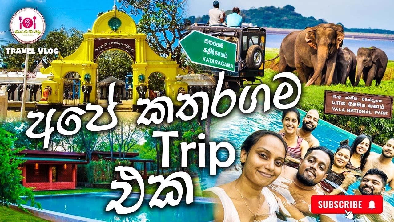 අපේ කතරගම Trip එක |Trip to Kataragama |The Quartz @Dishontheway23