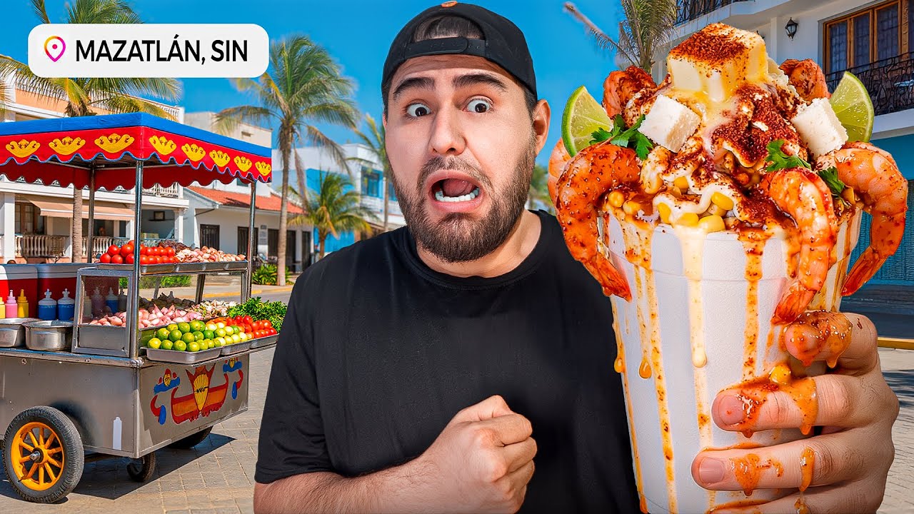 &iexcl;NO SAB&Iacute;A que en MAZATL&Aacute;N COMEN as&iacute; los MARISCOS 😱🦐! Me sorprendieron sus combinaciones🔥