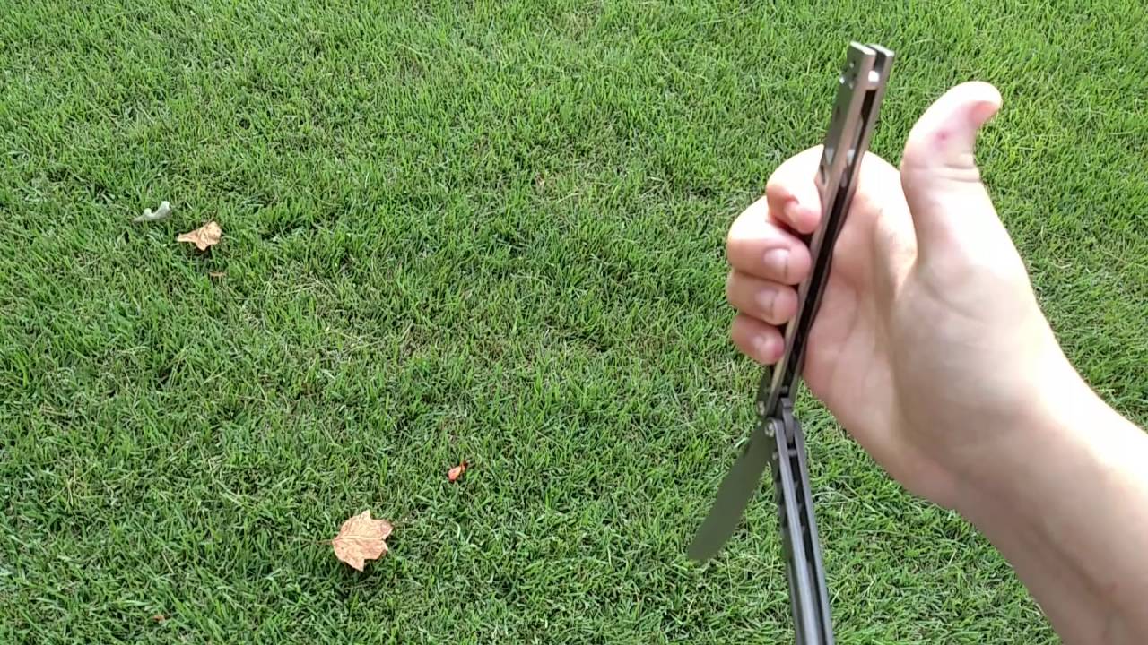 Balisong Tutorial: Backhand Closing