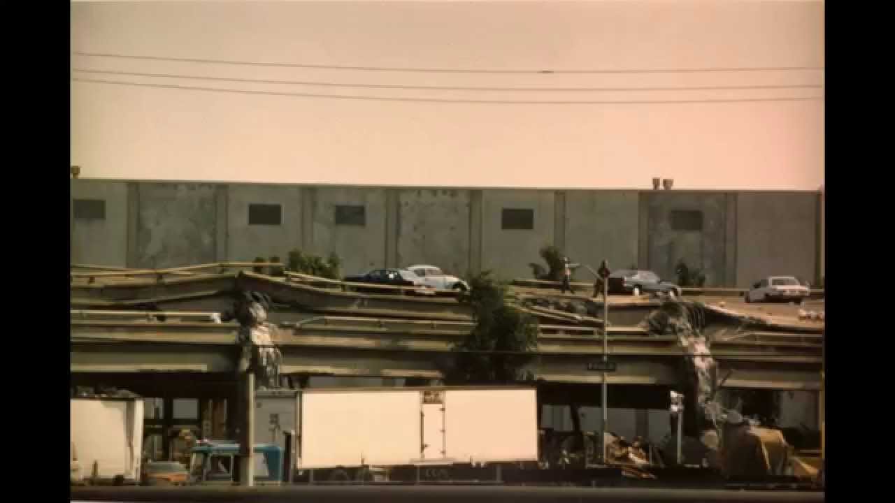 Loma Prieta 7.1 Earthquake on Oct. 17, 1989 Damage in Oakland, CA, USA Slideshow