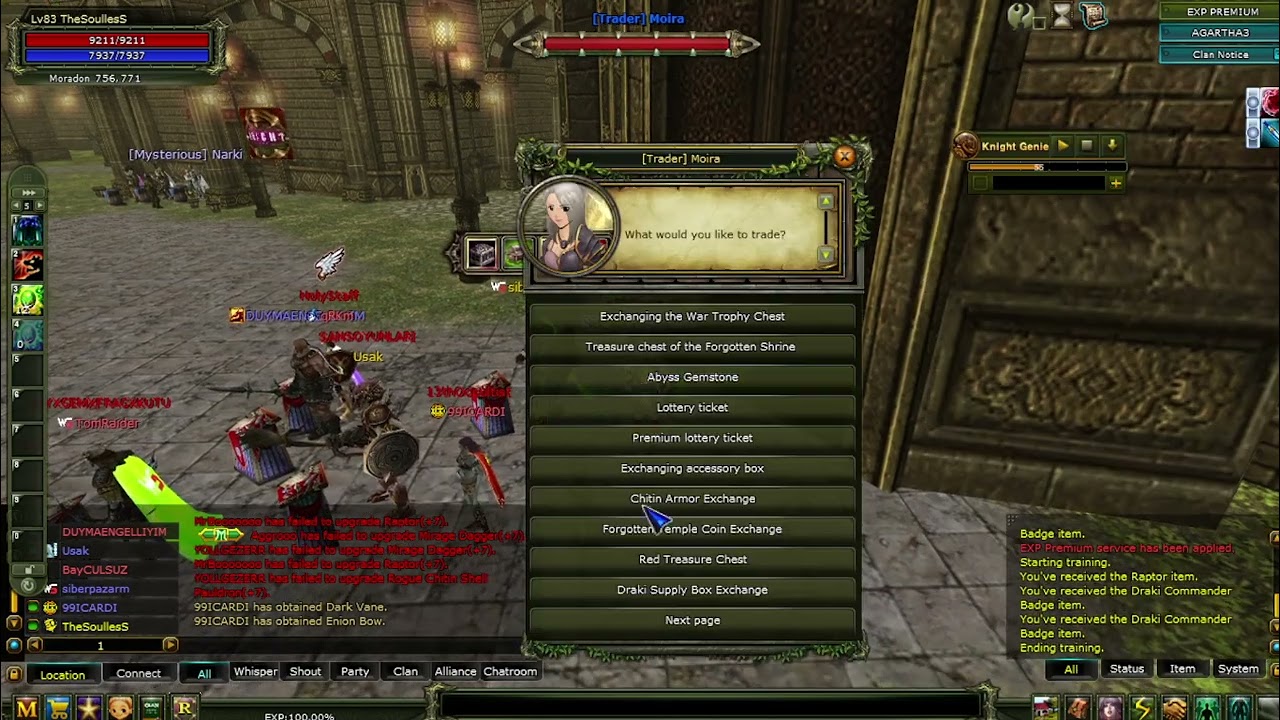 Knight Online Agartha 73x old draki box
