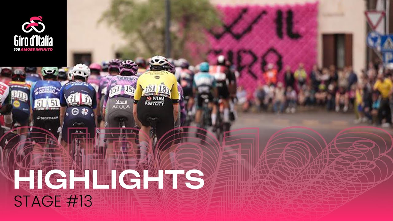 Giro d'Italia 2025 | Stage 13: Highlights