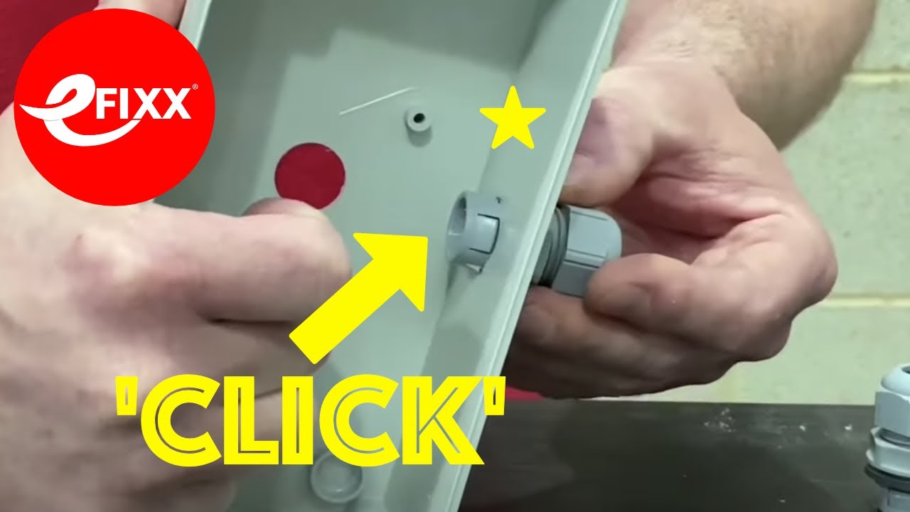 REVIEWED: Skintop Click IP68 cable gland - no locknut required.
