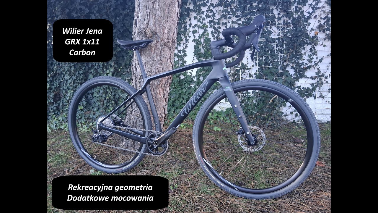 Gravel Wilier Jena GRX - karbonowa rama z dużymi możliwościami.