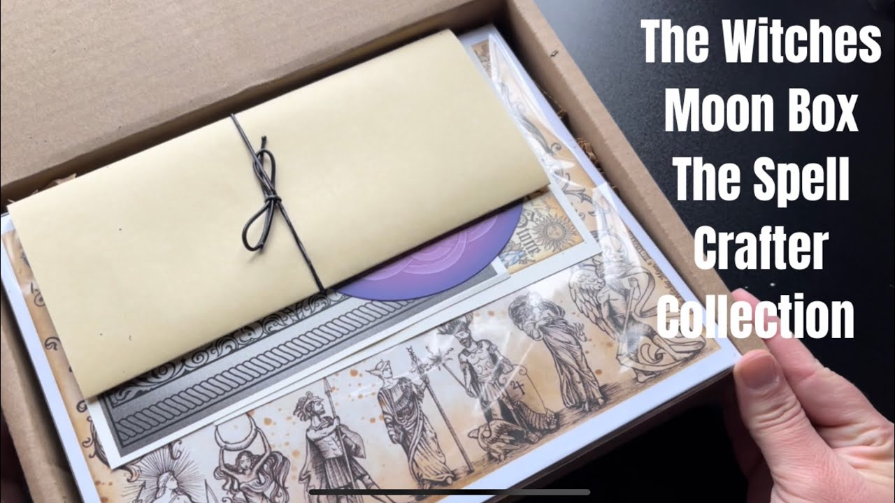 The Spell Crafter Collection | March 2023 | The Witches Moon Box Subscription Unboxing #witchesmoon