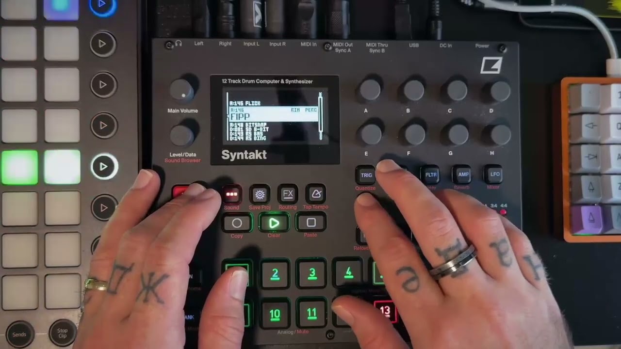 Footwork Track From Scratch w/ Elektron Syntakt and Ableton