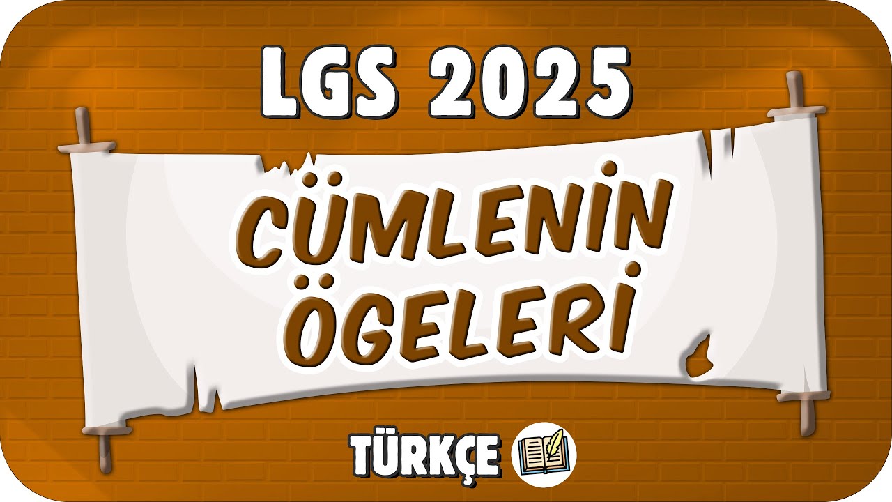 Cümlenin Ögeleri 📙 8. Sınıf Türkçe #2025LGS