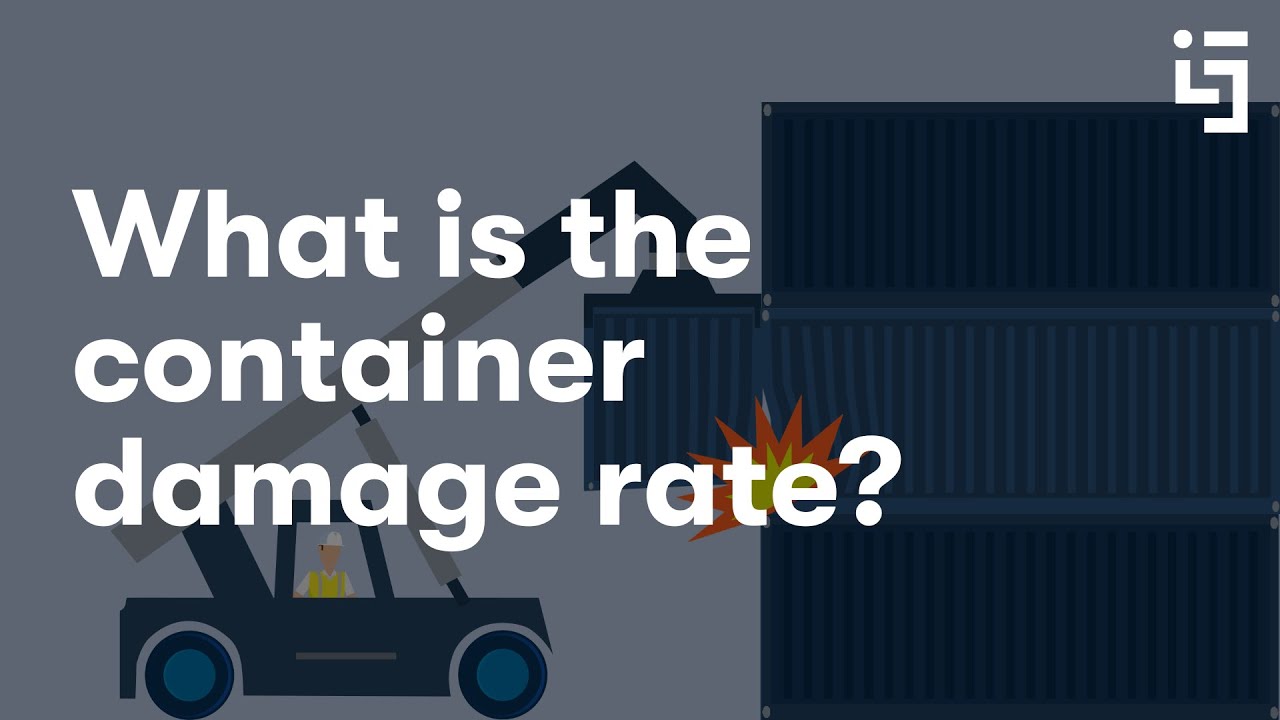 What is the container damage rate?