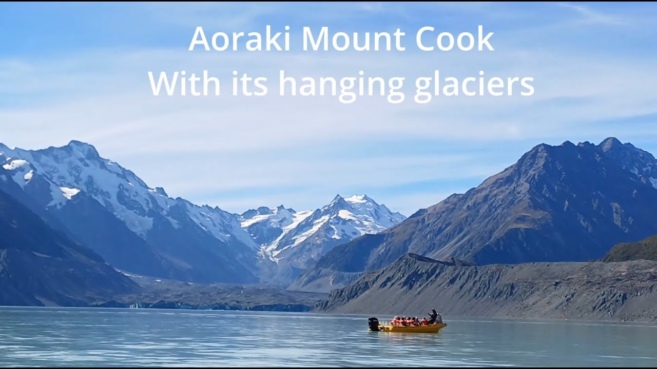 Boat excursion on Lake Tasman, Aoraki Mount Cook, New Zealand, with BKWine Wine Tours