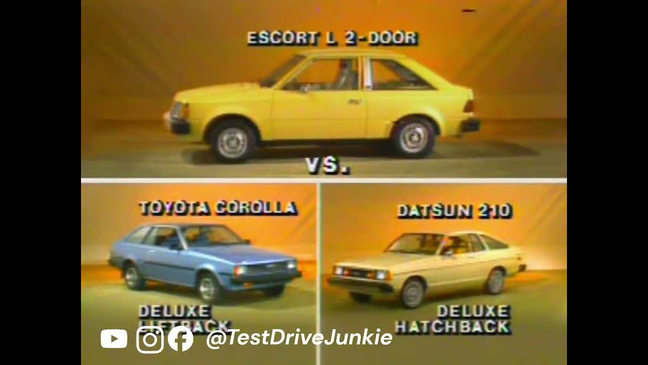 1982 Ford Escort vs Imports Manufacturer Laserdisc Promotional Video