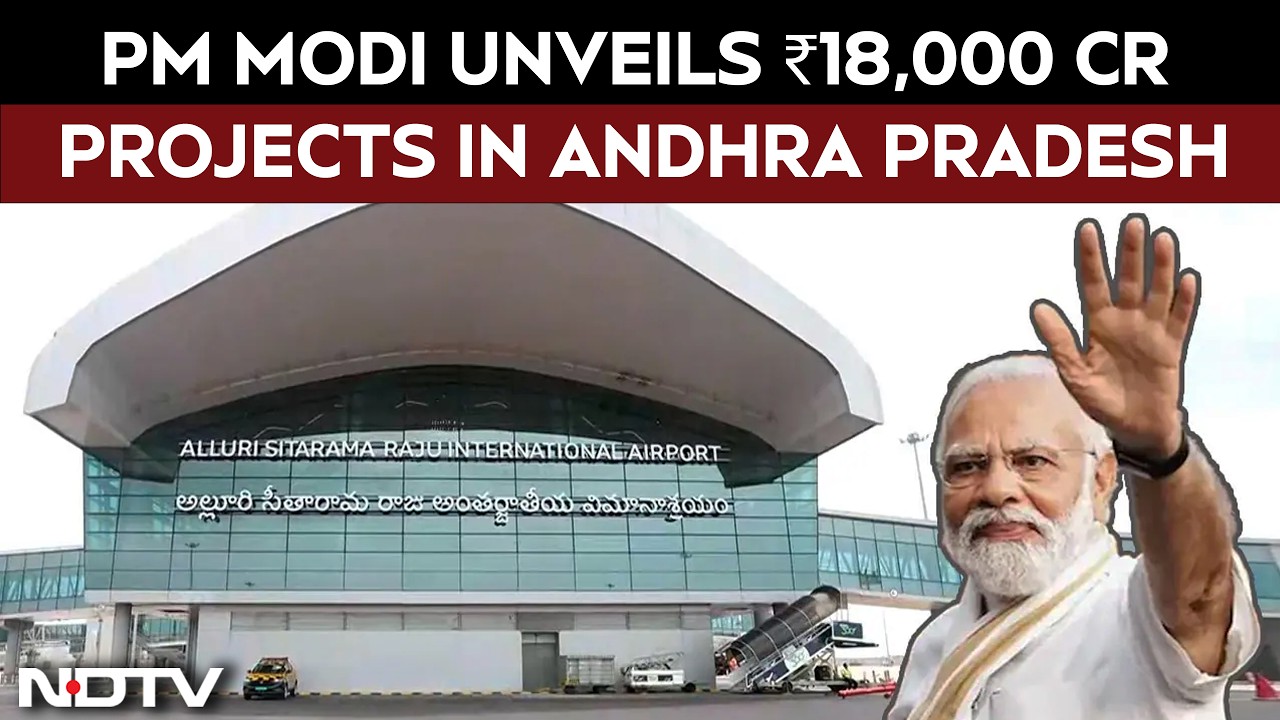 PM Modi Unveils 18,000-Crore Projects, Says Andhra Pradesh Key To 'Viksit Bharat' Vision