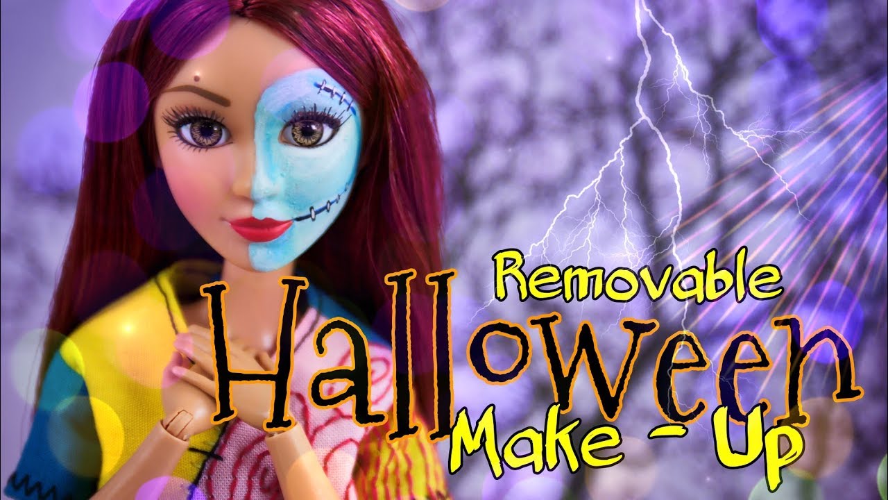 DIY - How to Make REMOVABLE Halloween Make Up | Halloween Hacks