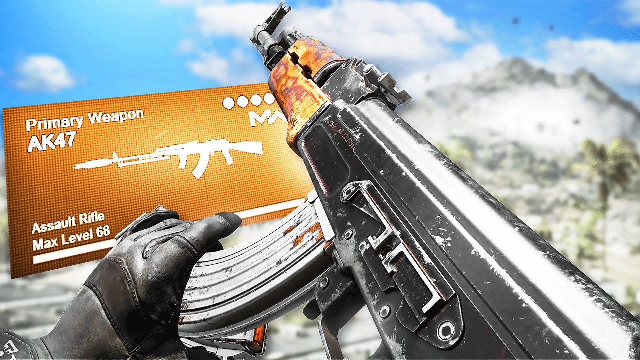 The MW AK-47, but I made it have Zero Recoil.