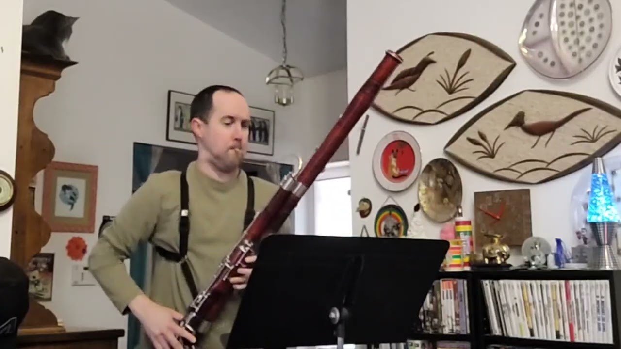 Alberto Orefici Bassoon Etude No. 5 from 20 Melodic Studies 