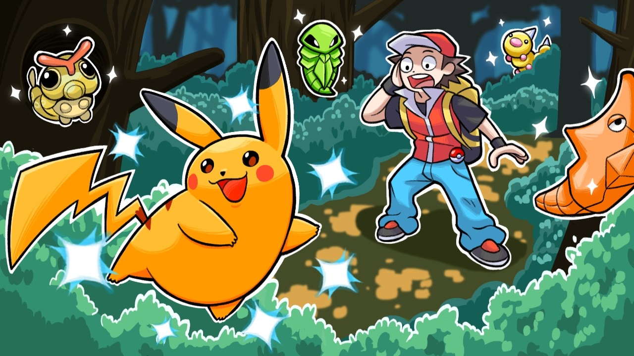 2 Years Shiny Hunting in Leaf Green Viridian Forest