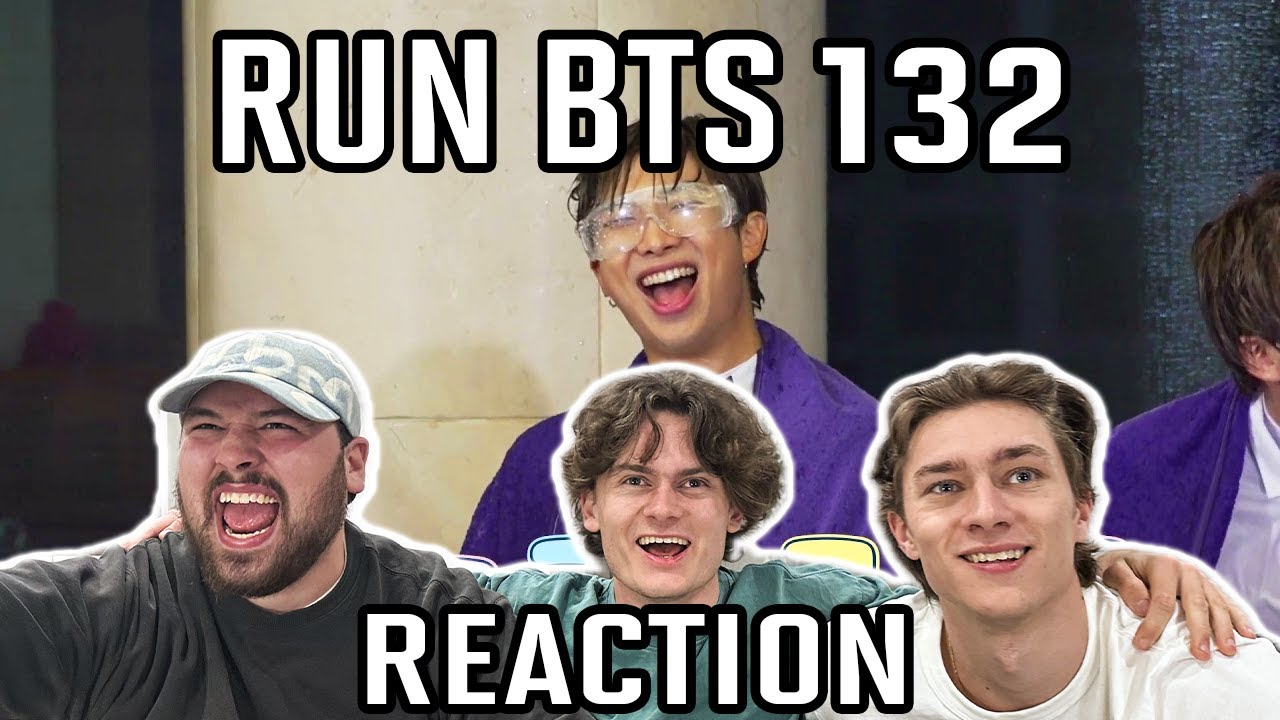 K-POP NEWBIES WATCH RUN BTS 132!