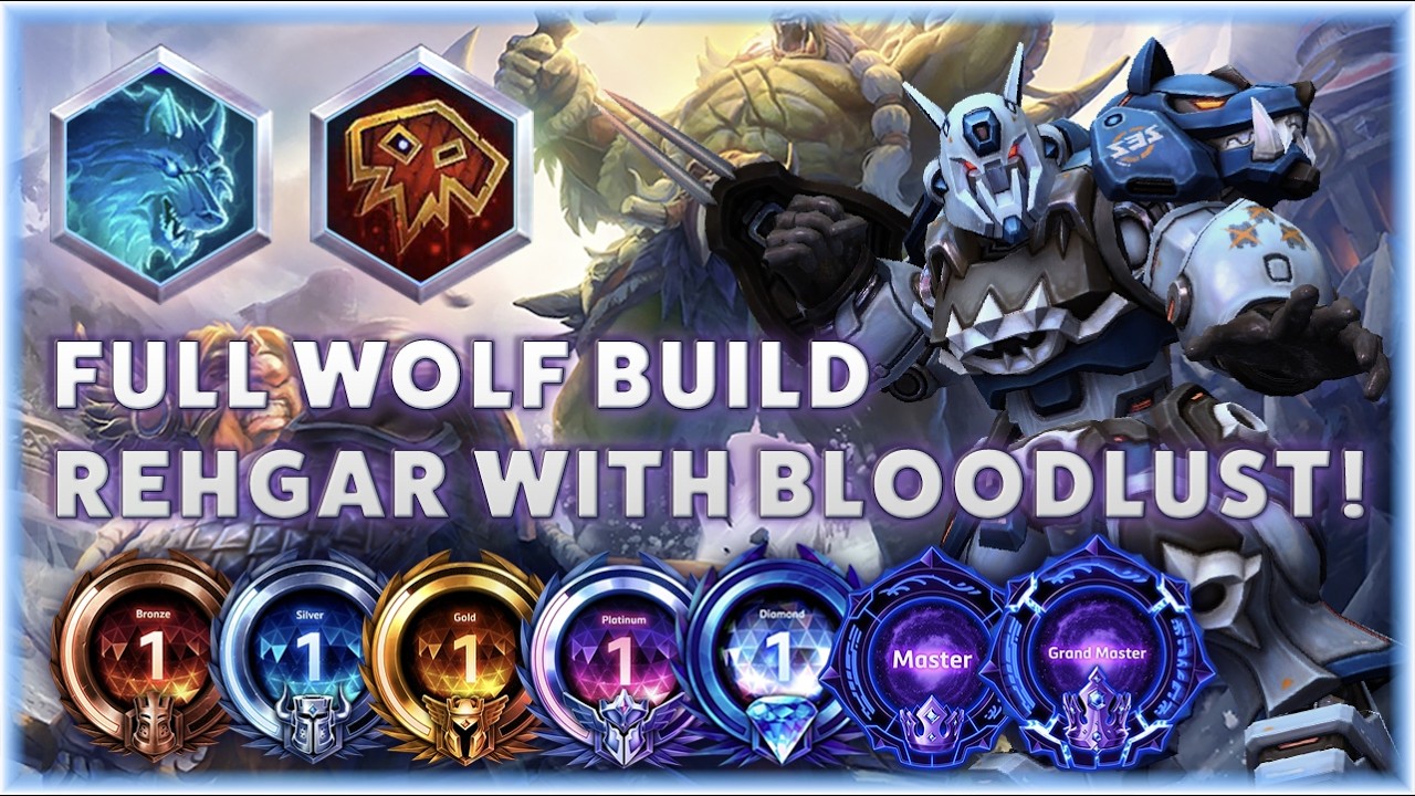 Rehgar Bloodlust - FULL WOLF BUILD REHGAR WITH BLOODLUST! - Bronze to Grandmaster Season 1 2026