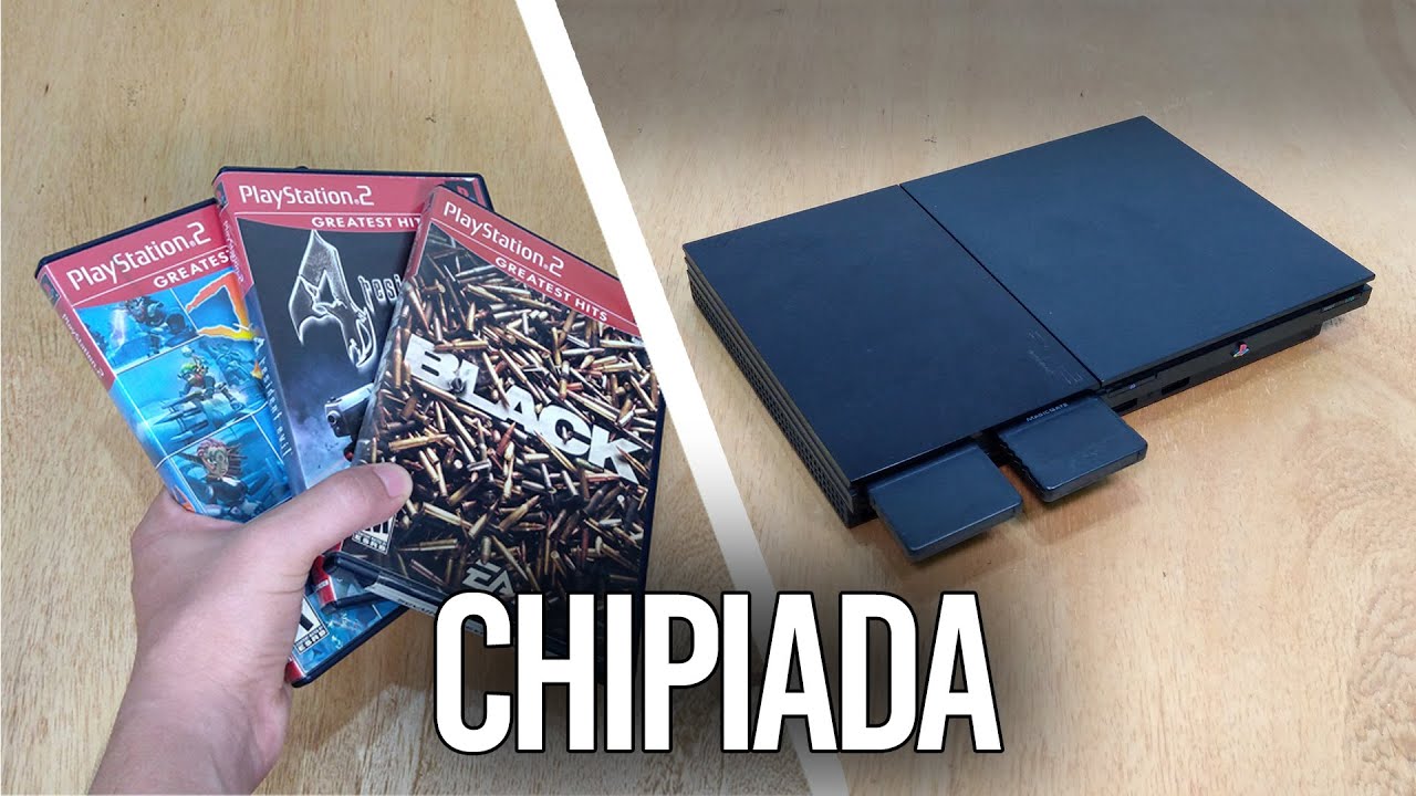 Mi PS2 chipeada y yo!!!