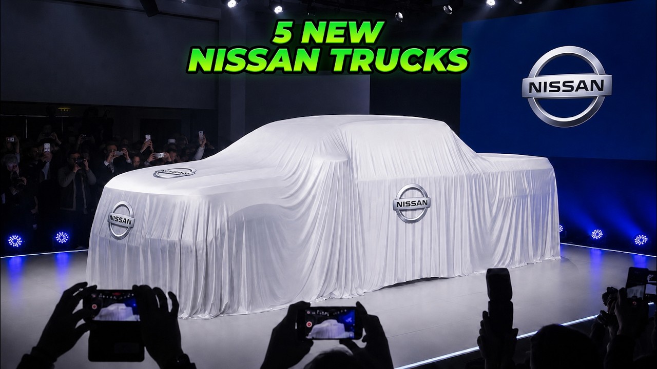 5 НОВЫХ пикапов Nissan 2027 года, которые УНИЧТОЖАТ КОНКУРЕНТОВ!