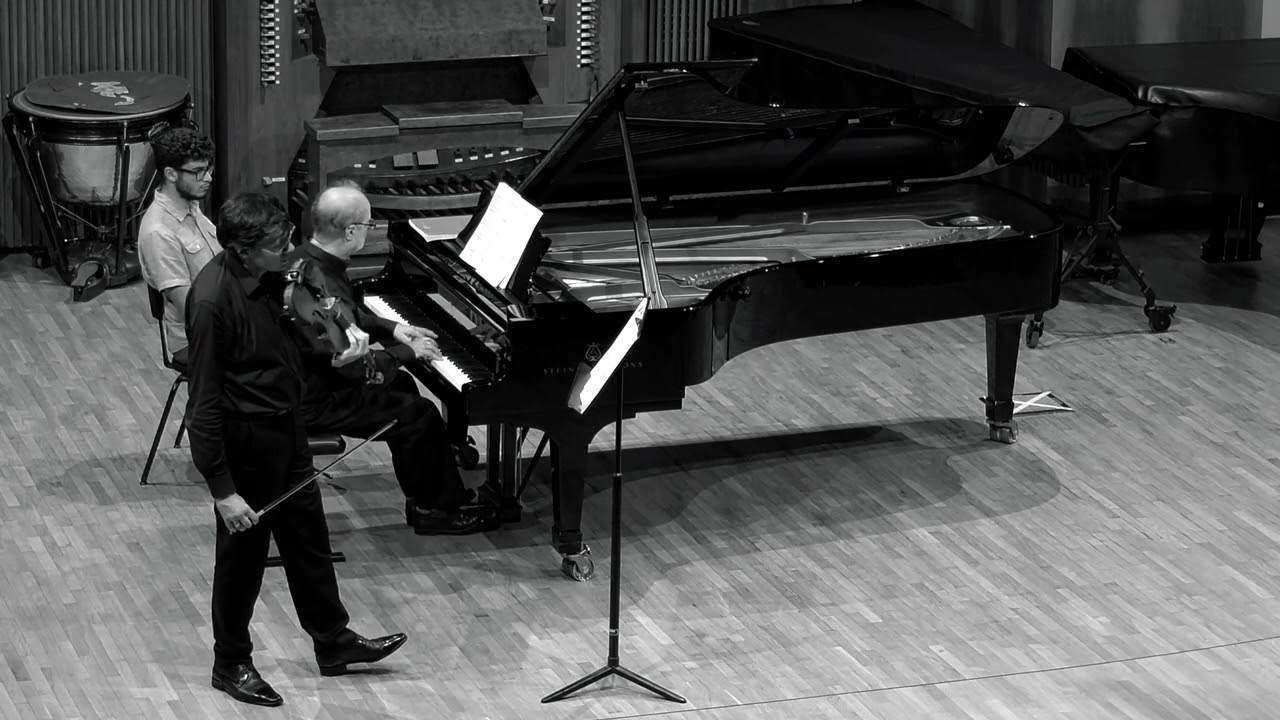 W. A. MOZART Violin Sonata in D major K.306 _ vl, M. Rogliano pf, M. Alpi