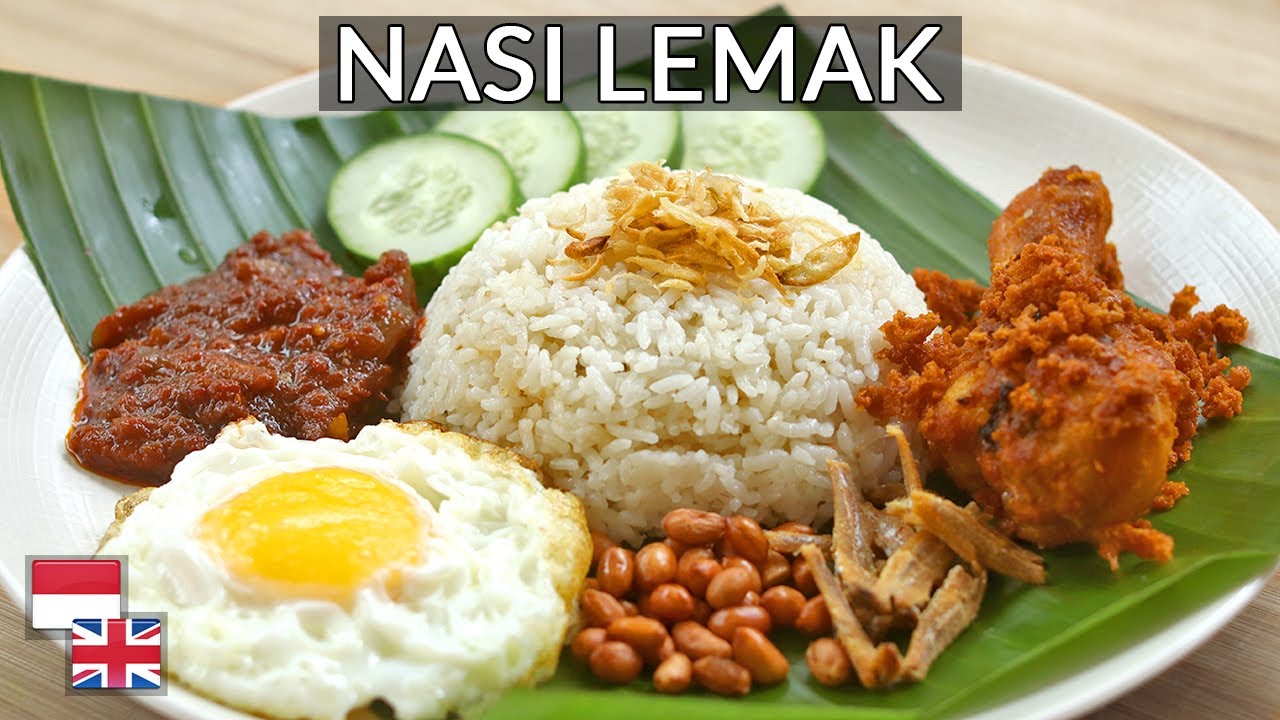 Resep Nasi Uduk Khas Singapore & Malaysia [Pakai Rice Cooker]