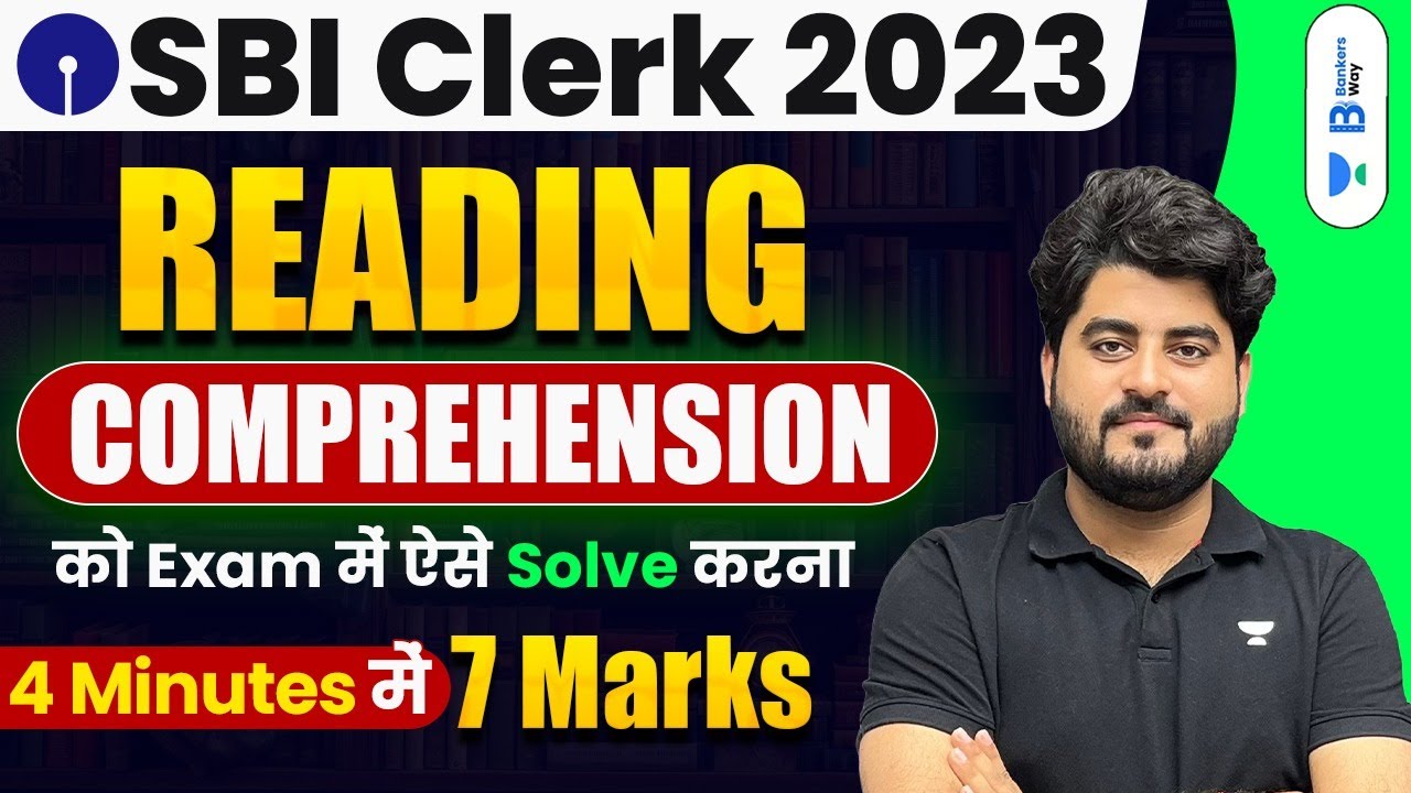 SBI Clerk 2023 | Reading Comprehension | English | Vishal