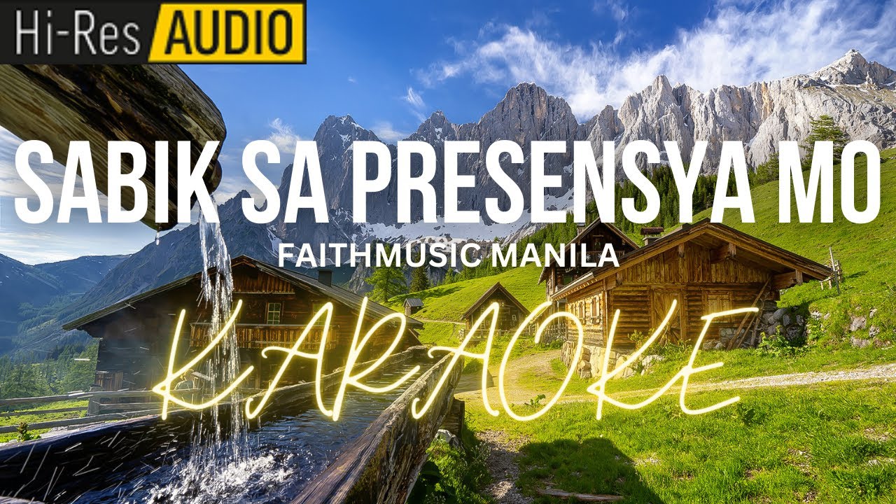 Sabik Sa Presensiya Mo Karaoke | Minus-One | Instrumental