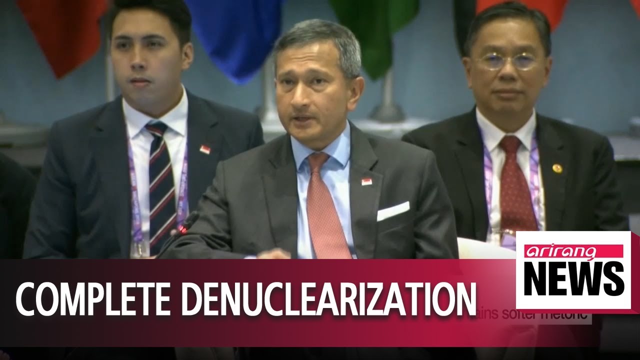 Chairman's Statement of 25th ASEAN Regional Forum calls for N. Korea's complete denuclearization