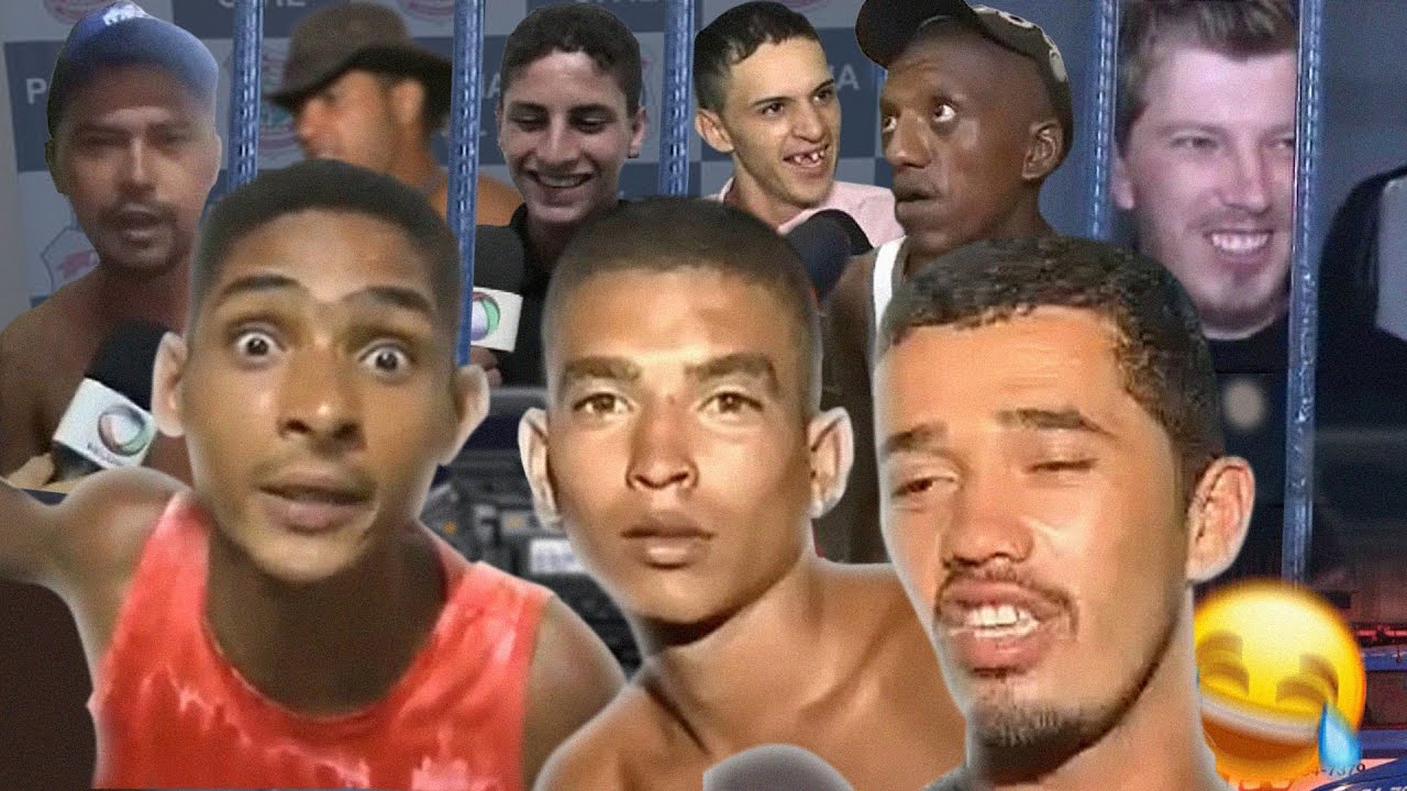 10 ENTREVISTAS de PRESOS MAIS ENGRAÇADAS da internet 😂 (Só o Bêbuns e os M4lucos)