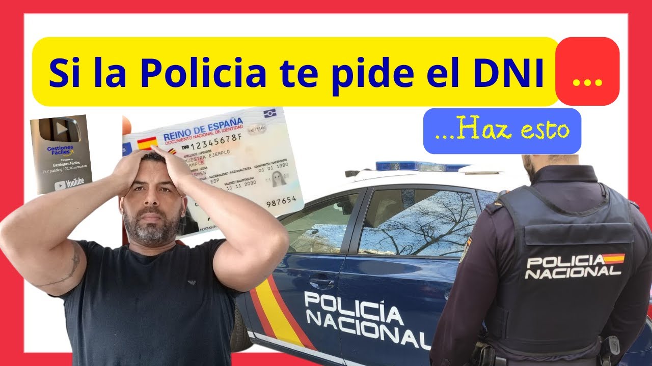 👿👉𝐋𝐨 𝐪𝐮𝐞 𝐃𝐄𝐁𝐄𝐒 𝐇𝐚𝐜𝐞𝐫 𝐬𝐢 𝐮𝐧 𝐏𝐎𝐋𝐈𝐂𝐈𝐀 𝐭𝐞 𝐏𝐈𝐃𝐄 𝐞𝐥 𝐃𝐍𝐈 𝐩𝐚𝐫𝐚 𝐈𝐝𝐞𝐧𝐭𝐢𝐟𝐢𝐜𝐚𝐫𝐭𝐞😜#gestionesfaciles #policia #dni