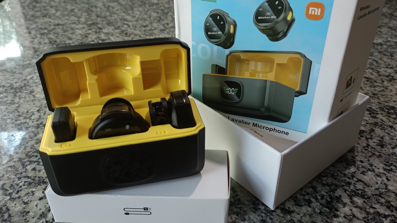 O melhor custo benefício Microfone sem fio Wireless Lavalier J6 Xiaomi #microfonesemfioj6