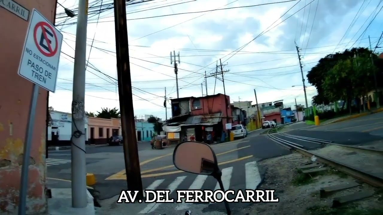 Un recorrido por la Av. del Ferrocarril #guatemala