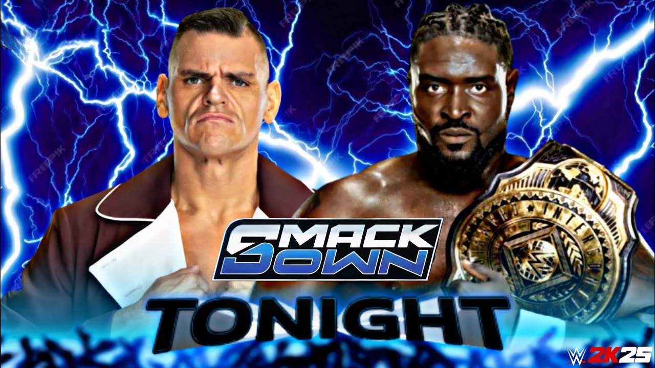 Gunther vs Oba Femi Wwe SmackDown 3 Jan 2026 Steel Cage Wwe2k25 Simulation - FULL MATCH