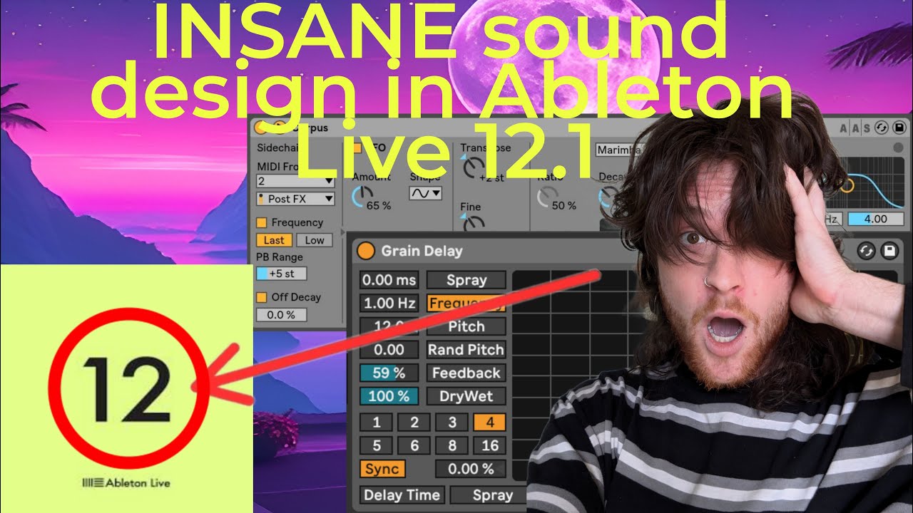 QUICK Sound Design like Dylan Brady, Flume, IGLOOGHOST, Sophie in ABLETON LIVE 12