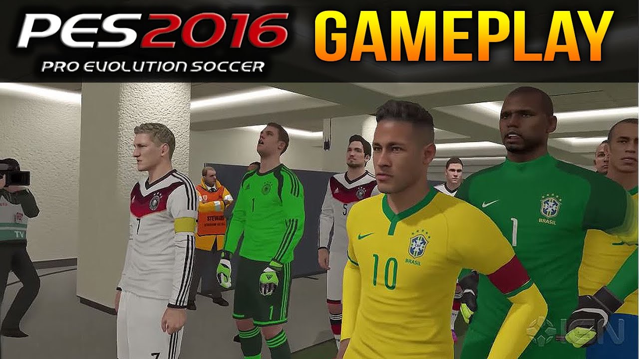 PES 2016 | FULL GAMEPLAY | Brazil vs Germany | (PC/PS4/XONE)