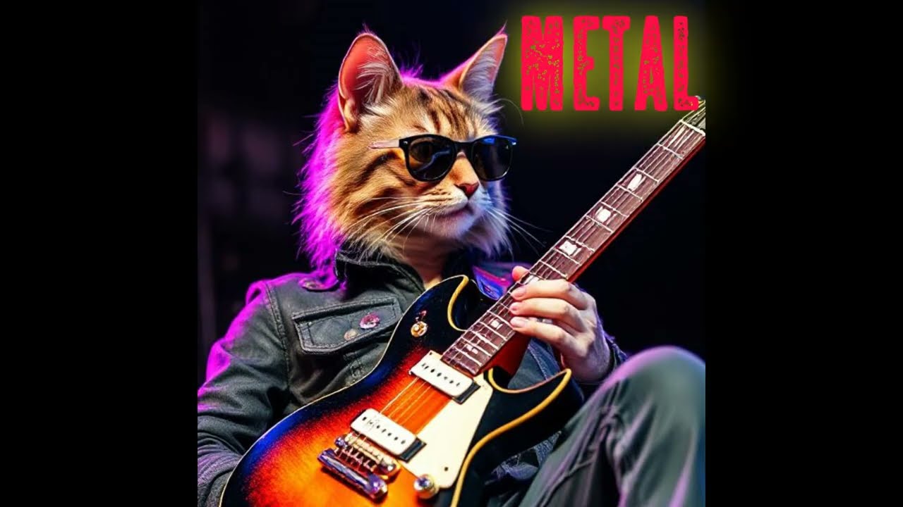 Gyerekdalok, versek ,mond&oacute;k&aacute;k (AI)  #5 - Cirmos cica hajj! (metal version)