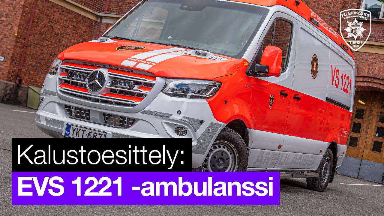 Kalustoesittely: Ambulanssit 2022